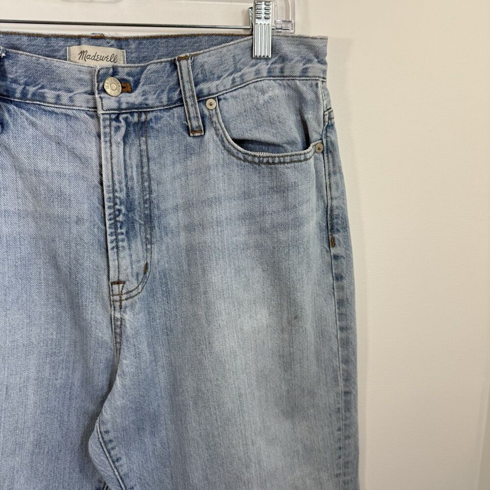Madewell The Perfect Vintage Summer Jeans Fitzgerald Light Wash High Rise Sz 32 - Picture 5 of 14